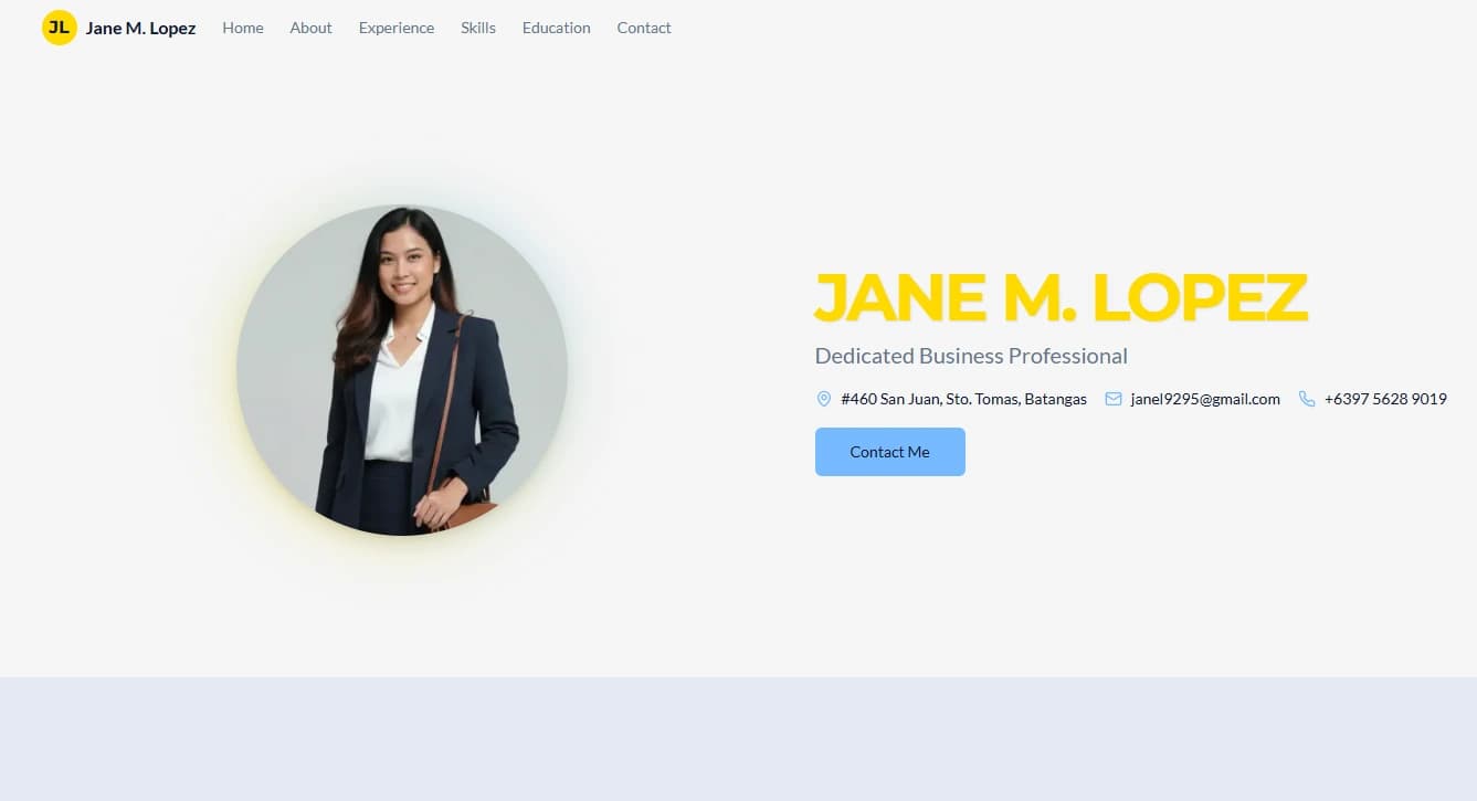 Jane Lopez Portfolio