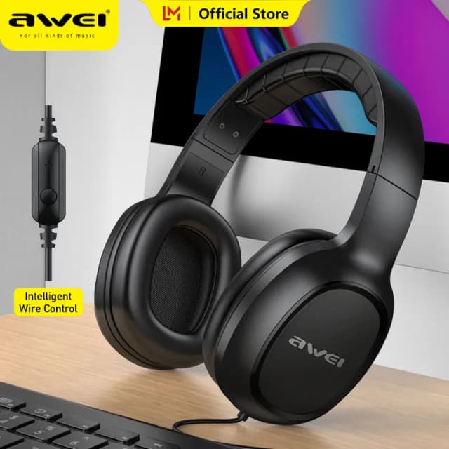 Awei GM-6 HIFI Super Bass Wired Headphone