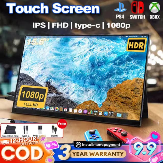 EXPOSE ZEUSLAP P15A Portable Touch Screen Monitor