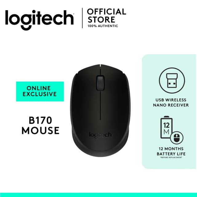 Logitech B170 Wireless Mouse